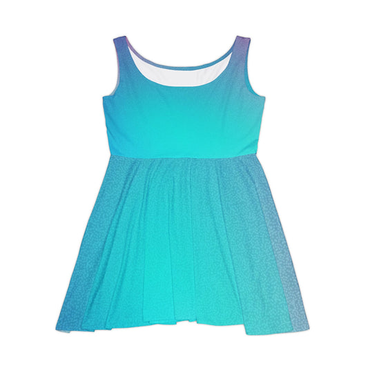 Women's Gradient Skater Dress, Summer Dress, Casual Dress, Beachwear, Festival Outfit, Vacation Essentials