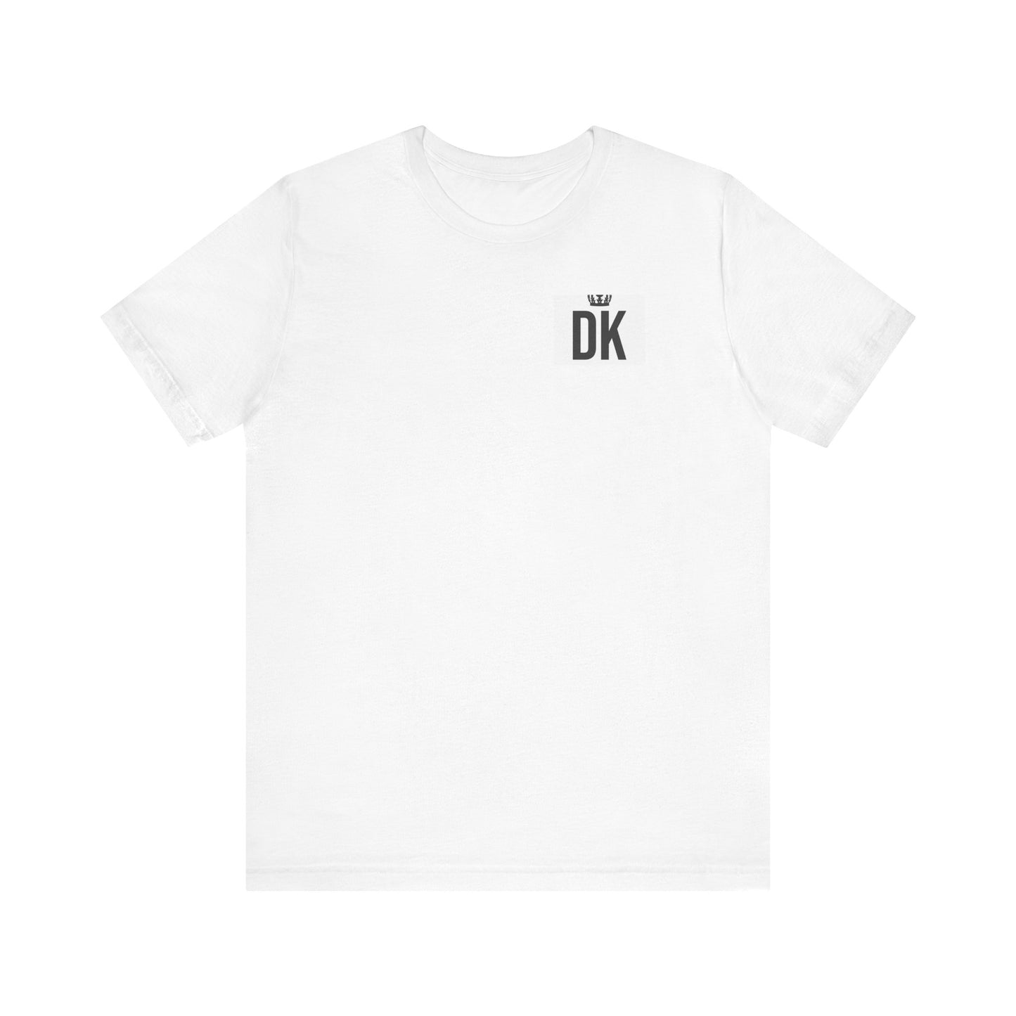 Devotion to the King logo Unisex Jersey Tee - Casual Everyday Tee, Perfect for Gifting, Summer Outfits, Music Festivals, Graphic Tee, Unique Design