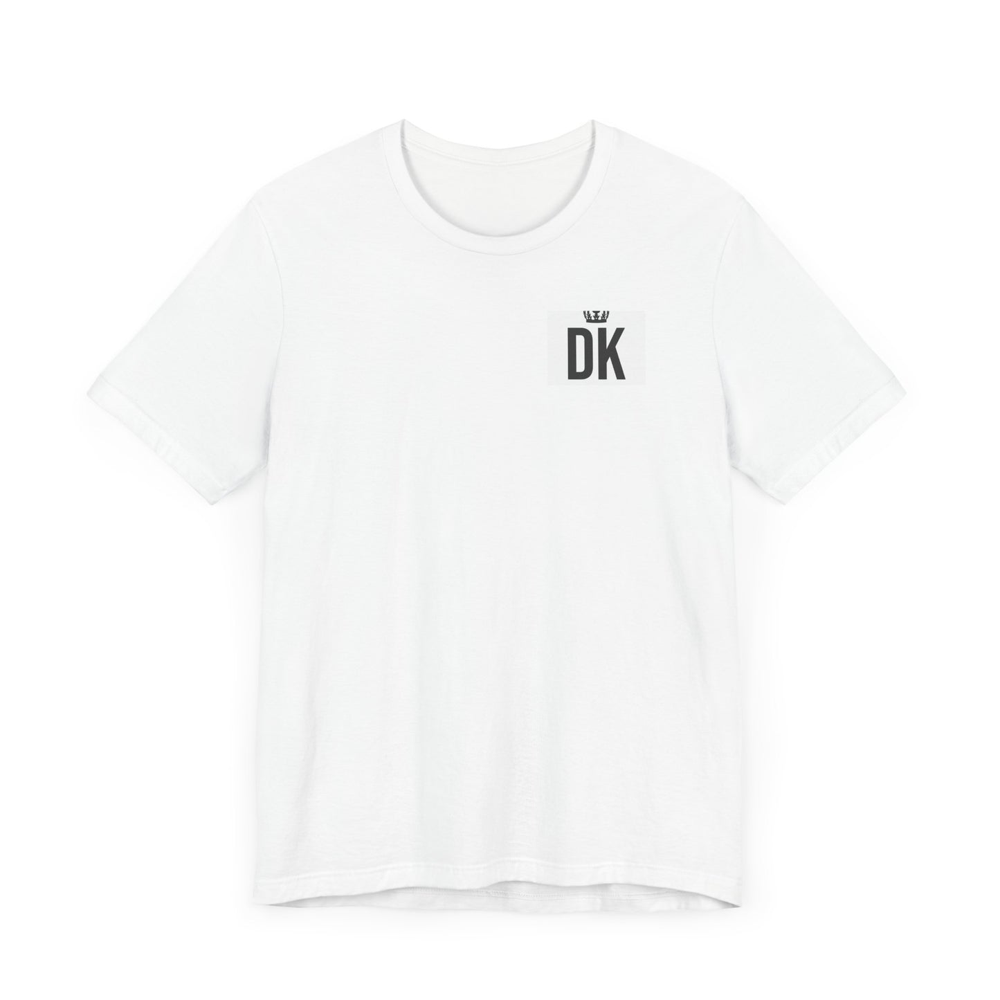 Devotion to the King logo Unisex Jersey Tee - Casual Everyday Tee, Perfect for Gifting, Summer Outfits, Music Festivals, Graphic Tee, Unique Design