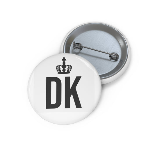 Personalized Crown Design Pin Buttons | Customizable Badges for Events, Parties, Gifts, and Fashion Accessories