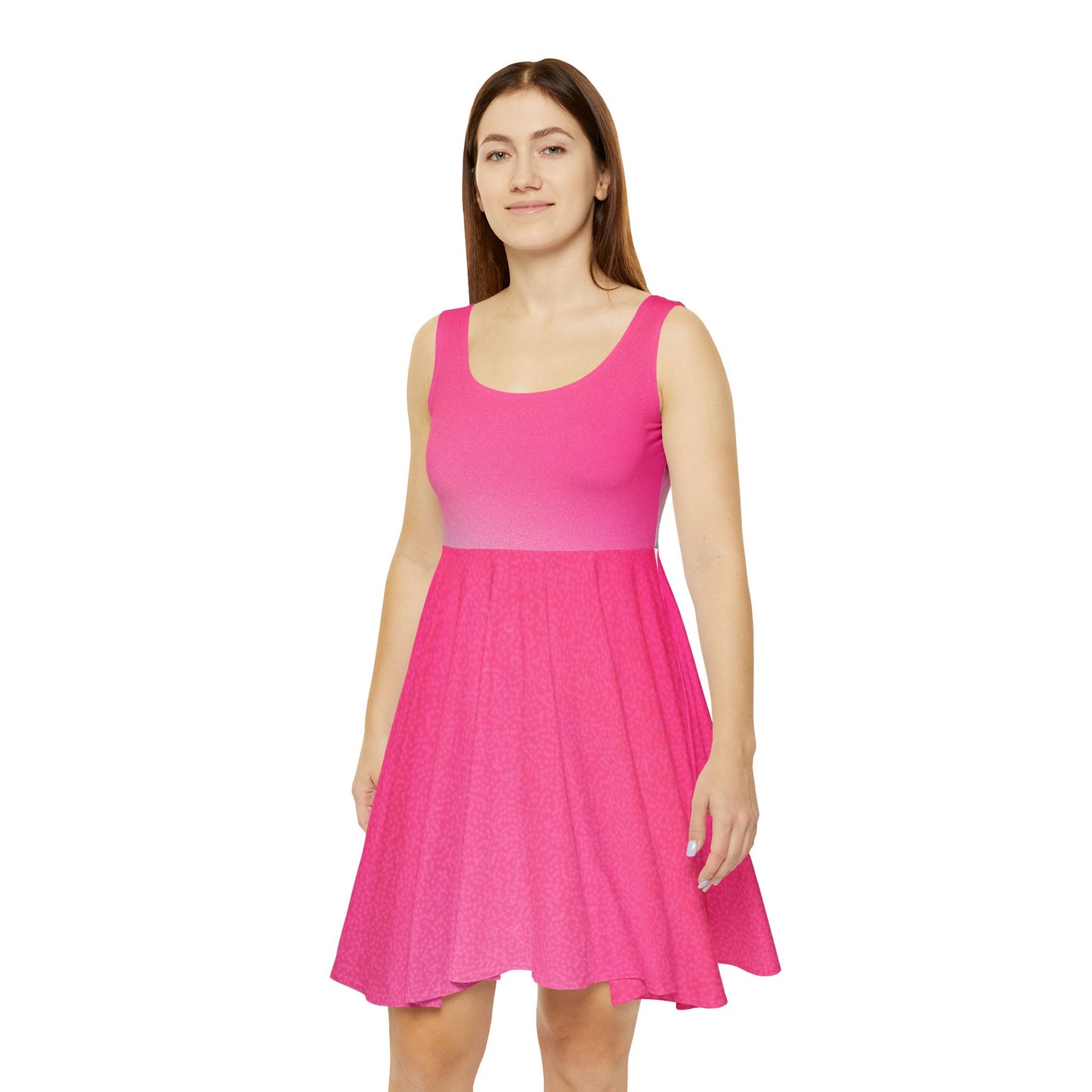 Women's Gradient Skater Dress, Summer Fashion Dress, Stylish Casual Dress, Beach Party Outfit, Elegant Day Dress